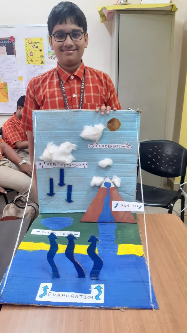 SAI_Edu_In's tweet photo. SAIoneer Asshmit Sourav Dalai of Class VII explains the water cycle in the peer learning session through Art Integration in Geography.
#StudentLedClassroom
#ArtIntegrationinGeography
#Creativity https://t.co/AKU8hkbNIP