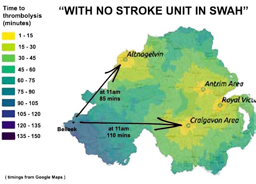 SOASsaveourswah's tweet photo. Let’s keep this battle about supporting existing staff so they can deliver emergency services. This area will lose lives without #emercency access. The #acute is essential. #fermanagh lives will be lost otherwise. https://t.co/4FK8eHaSJZ