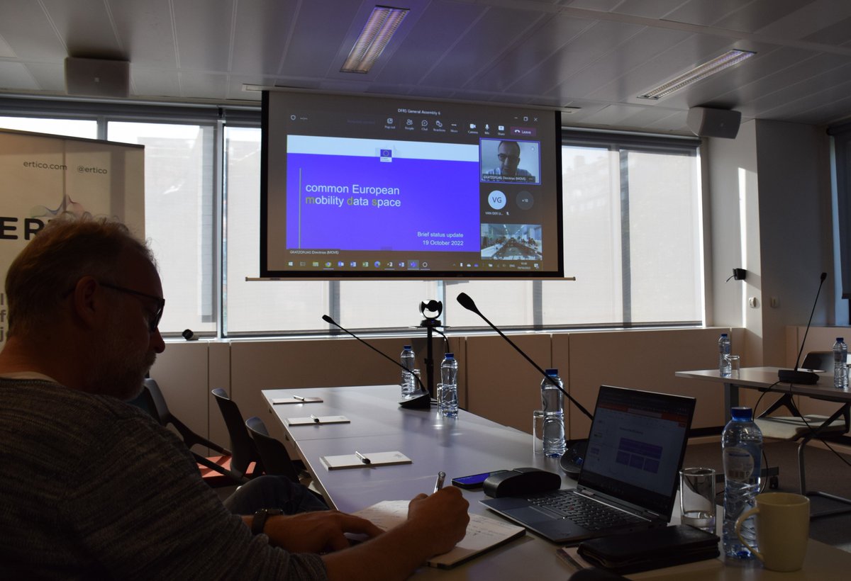 ERTICO's tweet photo. #DataforRoadSafety

The DFRS partners are reunited in Brussels on the occasion of its General Assembly, chaired by @ERTICO_CEO

As part of the #SRTI ecosystem, public and private sector representatives discuss the next steps to enhance road safety across Europe.

#TalkingITS https://t.co/6vLEDLnb04