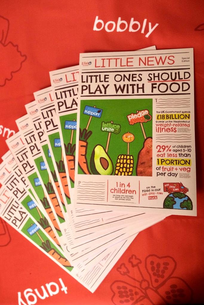 SharonHodgsonMP's tweet photo. It was delightful to speak at the launch of Eat Play Love yesterday - a campaign from @EllasKitchenUK for early years sensory play with food to promote better relationships between children and healthy fruit and veg! https://t.co/VCX0QuEjPb