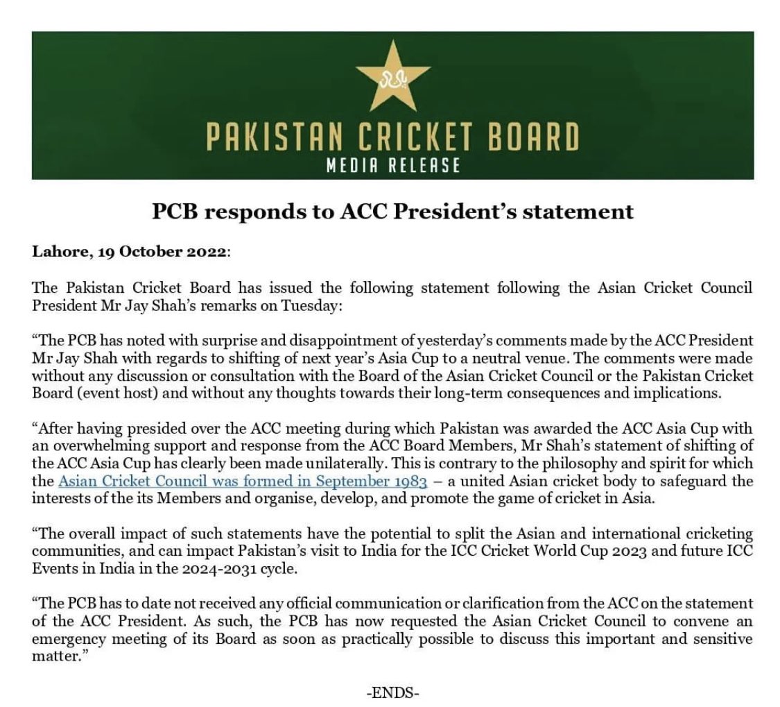 amunkhubaib's tweet photo. @BCCI simply turned the gentleman’s game into a game full of politics, corruption and money! Respect the game or stay away from it. Simple!
Good stand by @TheRealPCB and @iramizraja appreciated 🙌🏻🇵🇰
#BCCI #AsiaCup2023 #T20WorldCup2022 #IndAndPak #ICC #PakvsAfg https://t.co/hjrunZHFLV