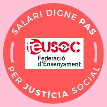 Per justícia social, cal una pujada de sou digna per al personal d'Administració i Serveis i la plantilla dels nivells no concertats de les escoles concertades.
2022, encara sense cap increment salarial.
#SalarisDignes