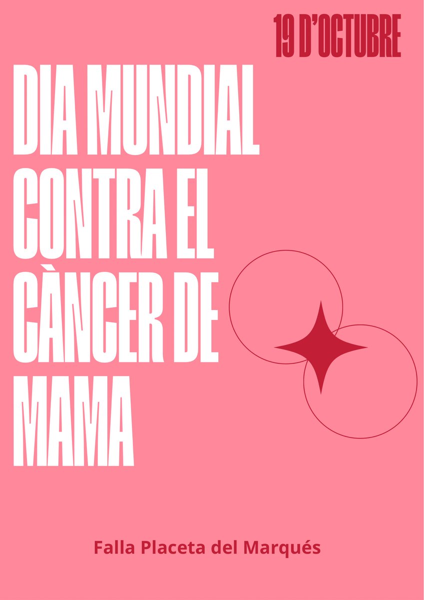 PlacetaMarques's tweet photo. La investigació i la prevenció salven vides. Per totes 💗 

#DiaMundialcontraelcàncerdemama https://t.co/j32HjzxcbJ