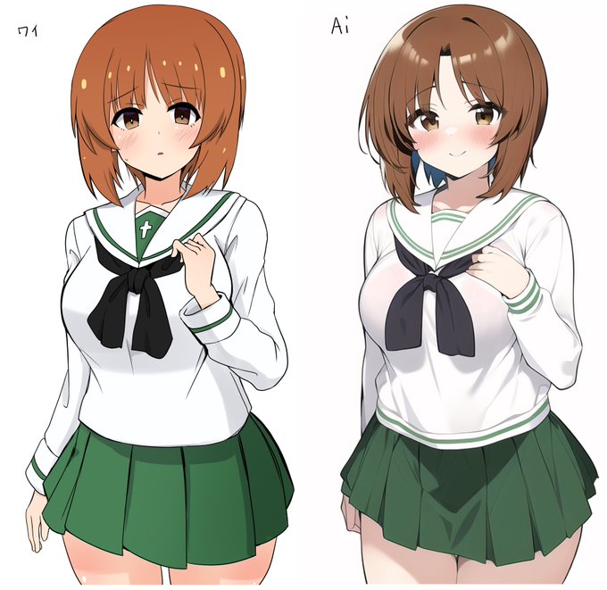 ワイのみぽりんAIに通すとなんかえっちな感じになっちゃう…ϵ( 'Θ' )϶ 