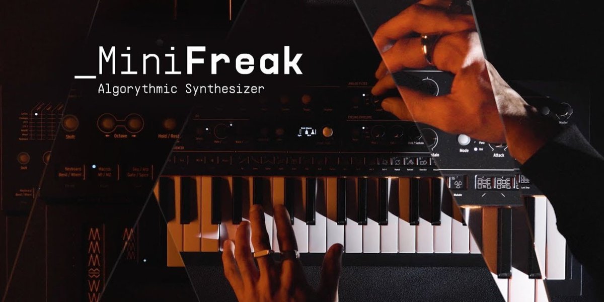 microFusa's tweet image. @ArturiaOfficial presentó oficialmente 4 nuevos productos ayer:
- MiniFreak (Sintetizador)
- MiniLab 3 (Controlador MIDI)
- MiniFuse 4 (Interfaz)
- Augmented Grand Piano (Plugin VST)

Todo acerca de ellos en nuestro #BlogReload. 
bit.ly/3TAMxht   👈