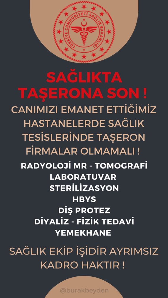 #TaseronaAyrımsızKadro #SirketeDeğilKamuyaCalısıyoruz 
Amasız fakatsız tüm taşeron işçilere kadro istiyoruz…….