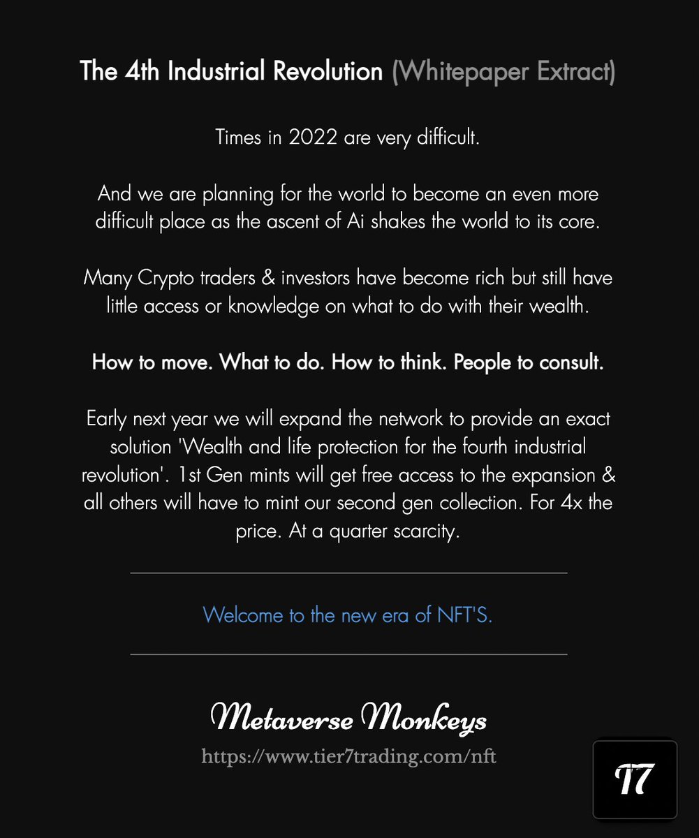 Metaverse Monkeys tweet media