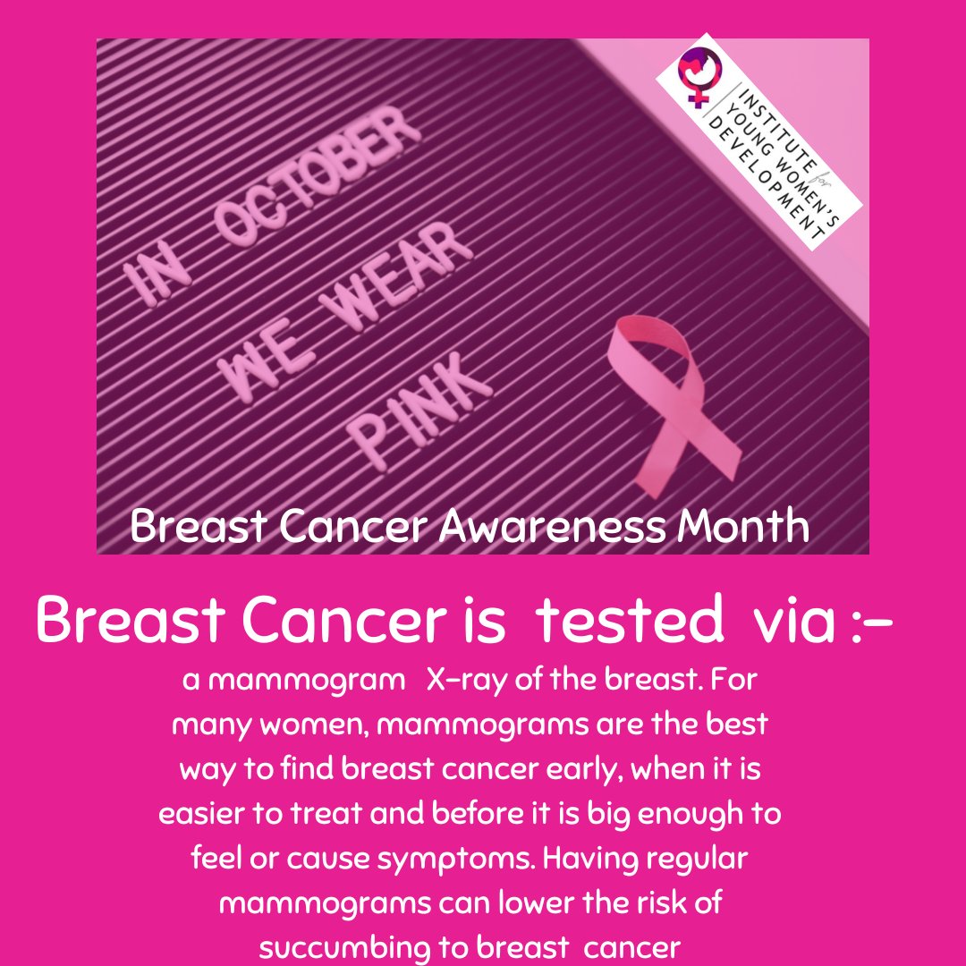 Early detection remains the primary way of preventing the risk of succumbing to breast cancer <a href="/glanyline/">Glanis Changachirere</a> <a href="/BCAction/">Breast Cancer Action</a> <a href="/BCCare/">Breast Cancer Now</a> <a href="/BCPPartners/">Breast Cancer Prevention Partners BCPP</a> @BreastCancerH <a href="/SAAFfund/">Safe Abortion Action Fund</a> <a href="/MoHCCZim/">Ministry of HealthZW</a> <a href="/IHNZim/">Infinite Health News</a> <a href="/for_affairs/">Institute for Public Affairs in Zimbabwe</a> <a href="/unwomenzw/">UN Women Zimbabwe</a> <a href="/EndingVAWG/">End Violence Against Women & Girls</a> <a href="/RosewitterMatsv/">Rosewitter Matsveru</a> <a href="/memorymakasi/">THE PEOPLE’S ADVOCATE 🇿🇼</a> <a href="/inuagirlsgroup/">INUA GIRLS GROUP</a>
