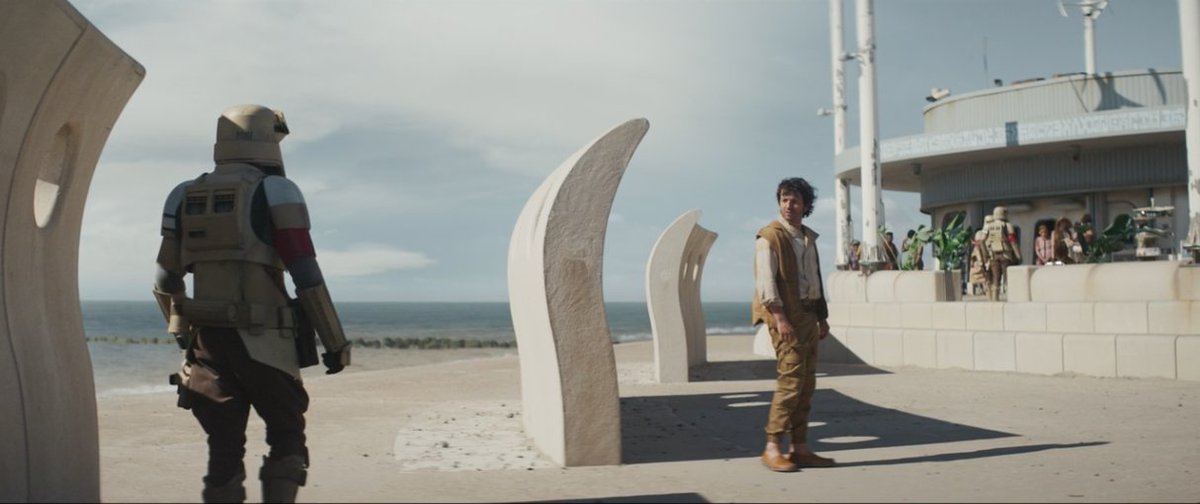 cleveleysnews's tweet photo. Finally! We can unveil that, in the #StarWars universe, Cleveleys is NIAMOS. Episode 7 of #Andor has landed and you can see Cleveleys in all it's glory! https://t.co/9aWeMh2XfT