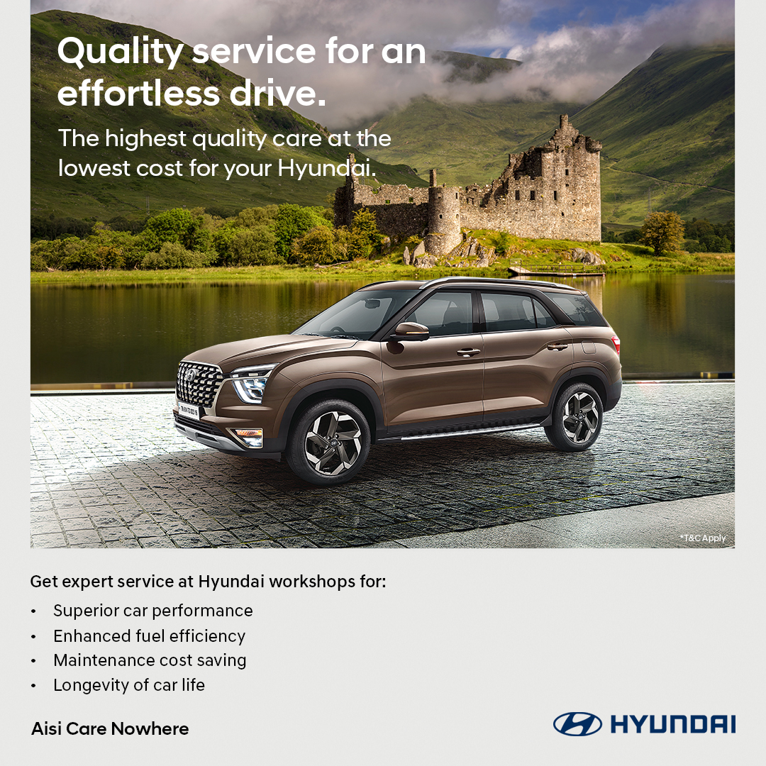 Hyundai India on Twitter: "Let your car experience expert servicing ...