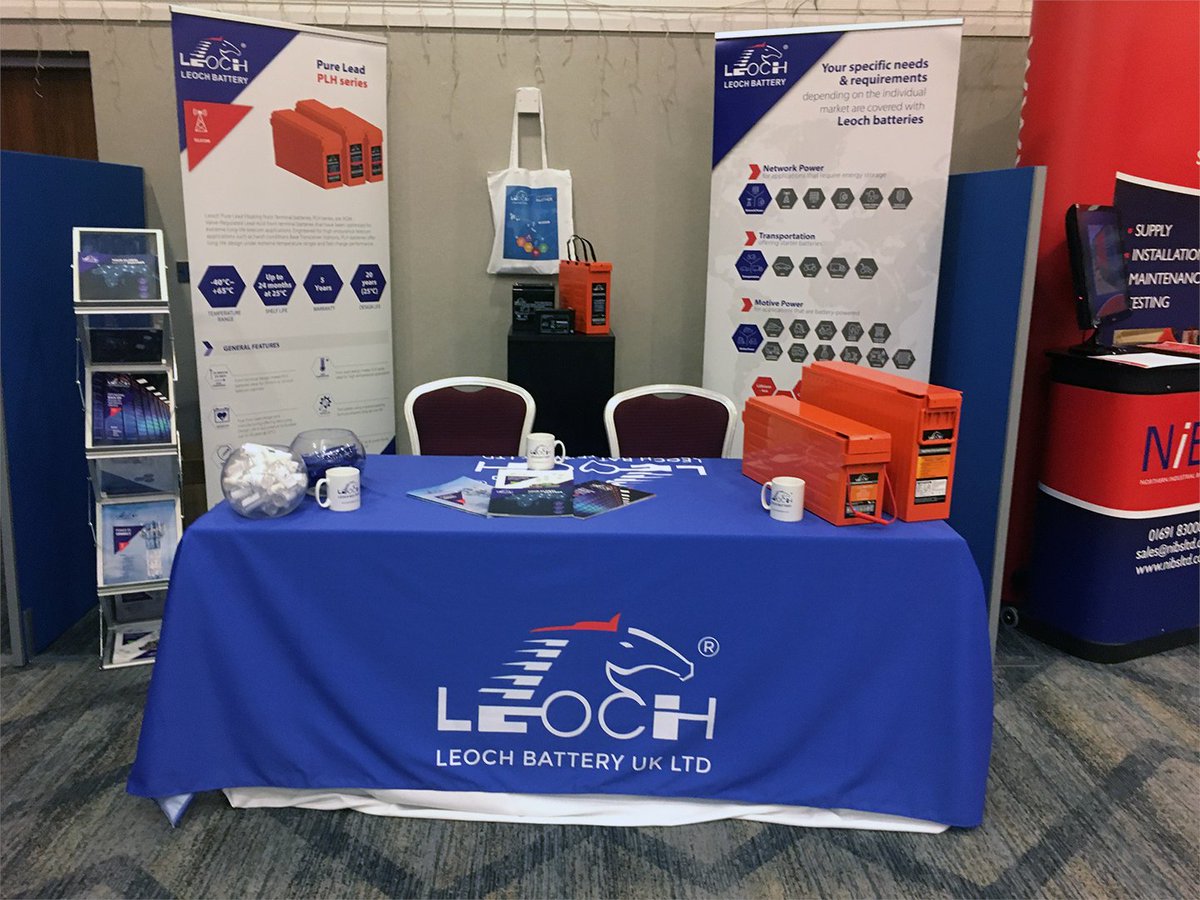LeochBatteryUK's tweet photo. We’re here at the @nibsltd #Battey #Conference! We’re ready to share our knowledge and experience as a representative of an international global manufacturer as well as the local insight only the Leoch Battery UK team are able to offer. #NiBS #Industrial #Network https://t.co/VsHwTsSVpR