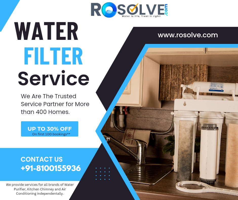ro_solve's tweet photo. Visit us https://t.co/oEEeH1eKXS or call us +91-8100155936

Service available on all brands of Water Purifier, AC and Kitchen Chimney.

Upto 30% off on first 100 bookings.

#Diwali2022 #ActiveCopper #waterpurifierservices #southkolkata  #QualityAssurance https://t.co/XHkBJs6NOi