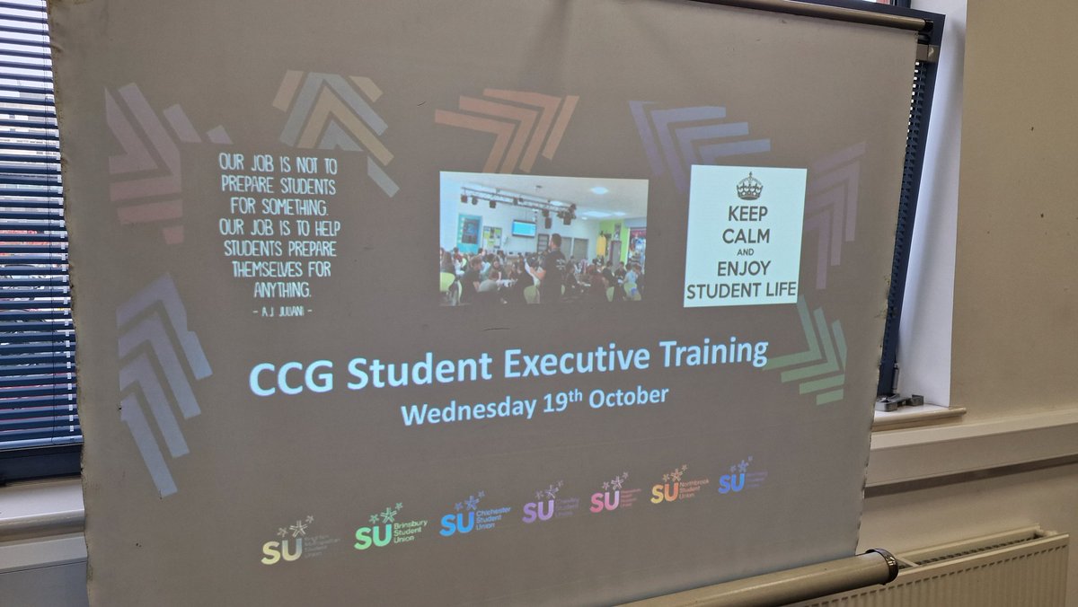 LisaHumphries2's tweet photo. Today is a massive day for CCG. Today we bring together 120 student leaders that represent our 7 Student Unions from our 7 Colleges. Student voice has never been more important and it is stronger than ever for us. Excited to work with these amazing students to make a difference https://t.co/5081y5mWGm