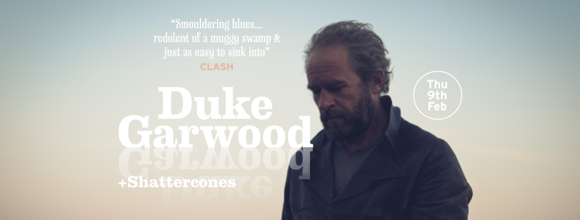 RamsgateMH's tweet photo. We’re honoured to welcome @dukegarwood to Ramsgate on February 9th! 

A modern master of sublime, swampy songwriting, who notably collaborated with Mark Lanegan on their exceptional album ‘With Animals' 🔥

With support from @Shattercones_ who return for the first time since 2019 https://t.co/jmaOyl4Luw