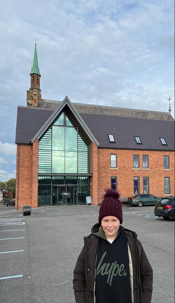 We are so proud of Ivo, one of our choristers, who is taking part in the semi-finals today of #BBCYoungChorister - good luck Ivo!