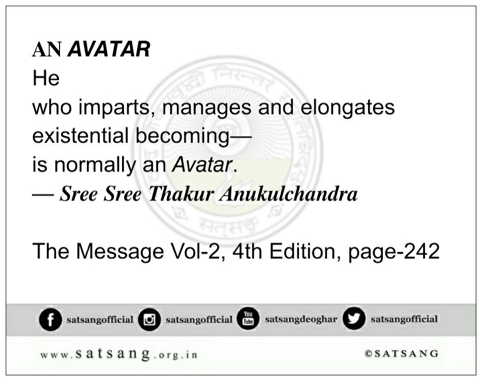 satsangofficial's tweet photo. VE902:
#TheMessage #TheMessageVol2 #𝐀𝐍_𝐀𝐕𝐀𝐓𝐀𝐑 https://t.co/4eWyKdyz7E