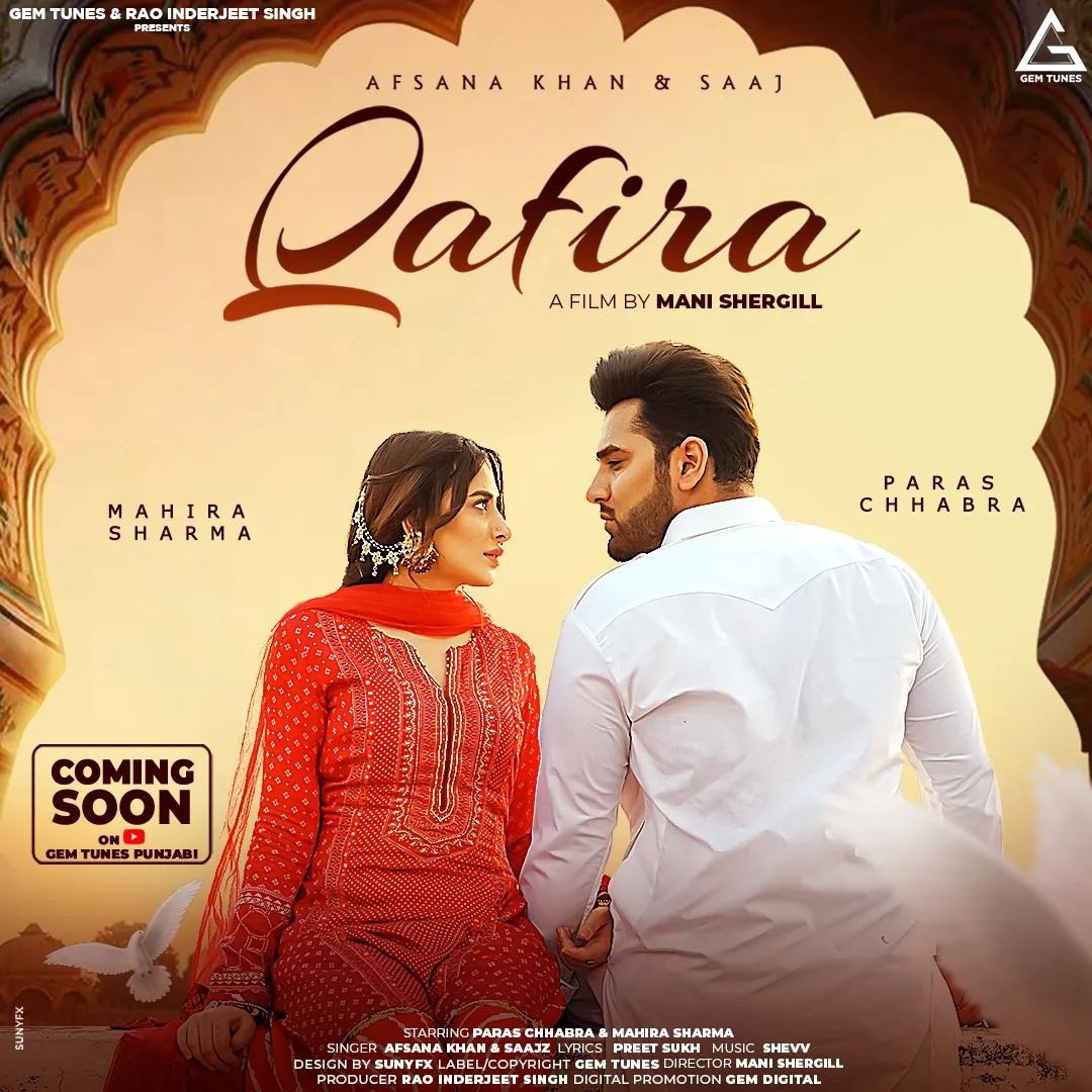 vinaygupta013's tweet photo. "Qafira"ππ New Punjabi Video Song Coming Soon On Gem Tunes Punjabi Youtube Channel
Follow @gemtunespunjabi For more Updates !!
#qafira #paraschhabra #mahirasharma #afsanakhan #sajjz #preetsukh #shevv #pahira https://t.co/KF3pEkkftq