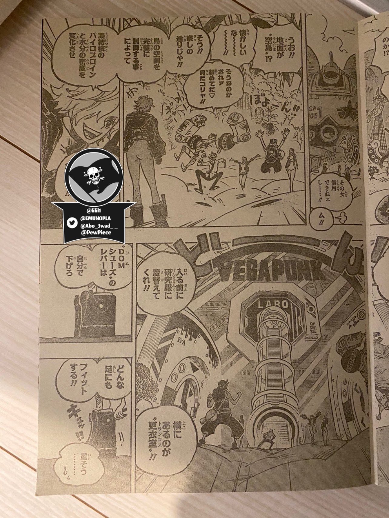 Spoilers 1064: Egg Head, fase de laboratorio • Foro de One Piece Pirateking