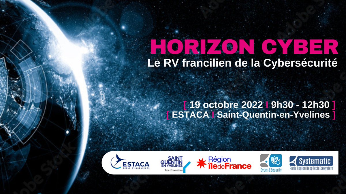 Pôle Systematic (@pole_systematic) on Twitter photo 🔛🛡️Horizon #cyber 2022
🎙️Keynote de Cécile Thard-Jallu <a href="/dgfla_group/">De Gaulle Fleurance</a> pour un panorama des nouvelles réglementations.
#CyberSecurity #deeptech
systematic-paris-region.org/evenement/hori… 🔛🛡️Horizon #cyber 2022
🎙️Keynote de Cécile Thard-Jallu <a href="/dgfla_group/">De Gaulle Fleurance</a> pour un panorama des nouvelles réglementations.
#CyberSecurity #deeptech
systematic-paris-region.org/evenement/hori…