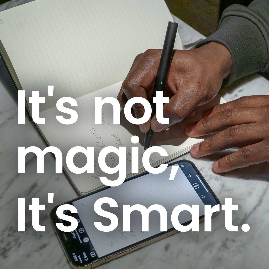 moleskine's tweet image. It has never been easier to become a magician. Be ready to impress everyone around you with the Smart Writing Set. Discover all of its incredible features on Moleskine.com/smart

#Moleskine #SmartWritingSet