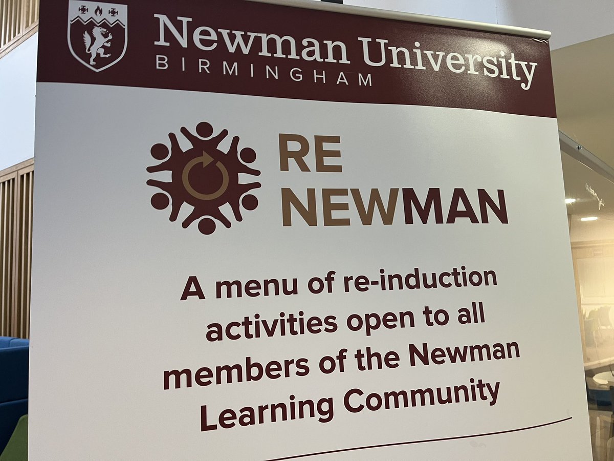 Prof. Richard Medcalf (@profmedcalf) on Twitter photo Great to see RENewman on <a href="/Newman_Uni/">Birmingham Newman University</a> campus this week β¦ focussed support and activities for our returning students
A long-standing part of what we do here, but will also feature in our <a href="/UPP_Foundation/">UPP Foundation</a> #StudentFutures manifesto work this year Great to see RENewman on <a href="/Newman_Uni/">Birmingham Newman University</a> campus this week β¦ focussed support and activities for our returning students
A long-standing part of what we do here, but will also feature in our <a href="/UPP_Foundation/">UPP Foundation</a> #StudentFutures manifesto work this year