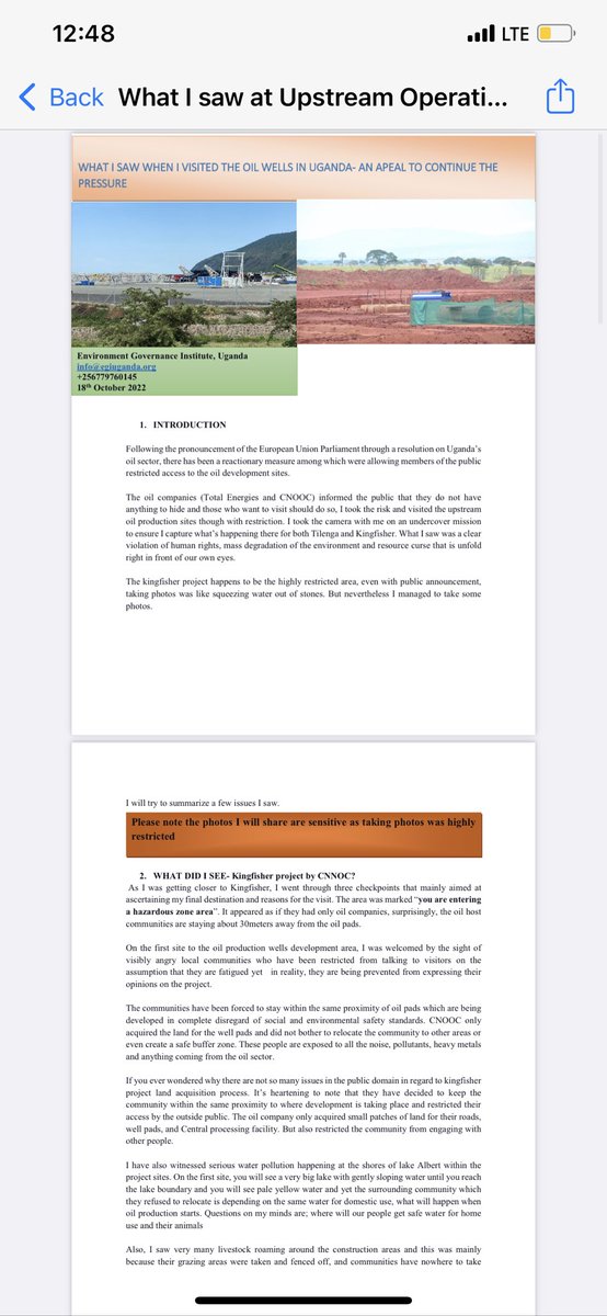Dear ⁦<a href="/stopEACOP/">StopEACOP</a>⁩  ,F.Y.I we have read this latest ‘intel briefing’ full of lies! Incredible how you have decided to creat an ‘alternative universe’ !The patriots will continue to expose you!