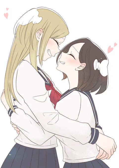 ちなみに前に自分絵に描いてたはなにあらしを公式風絵にしてみたのもあります 