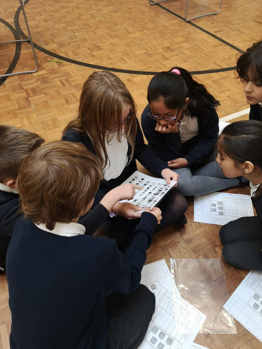 HandfordHallPS's tweet image. Year 6 students are learning about DNA today 
#fabscience