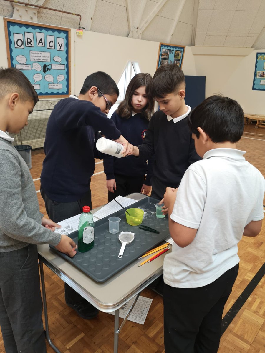 HandfordHallPS's tweet image. Year 6 students are learning about DNA today 
#fabscience