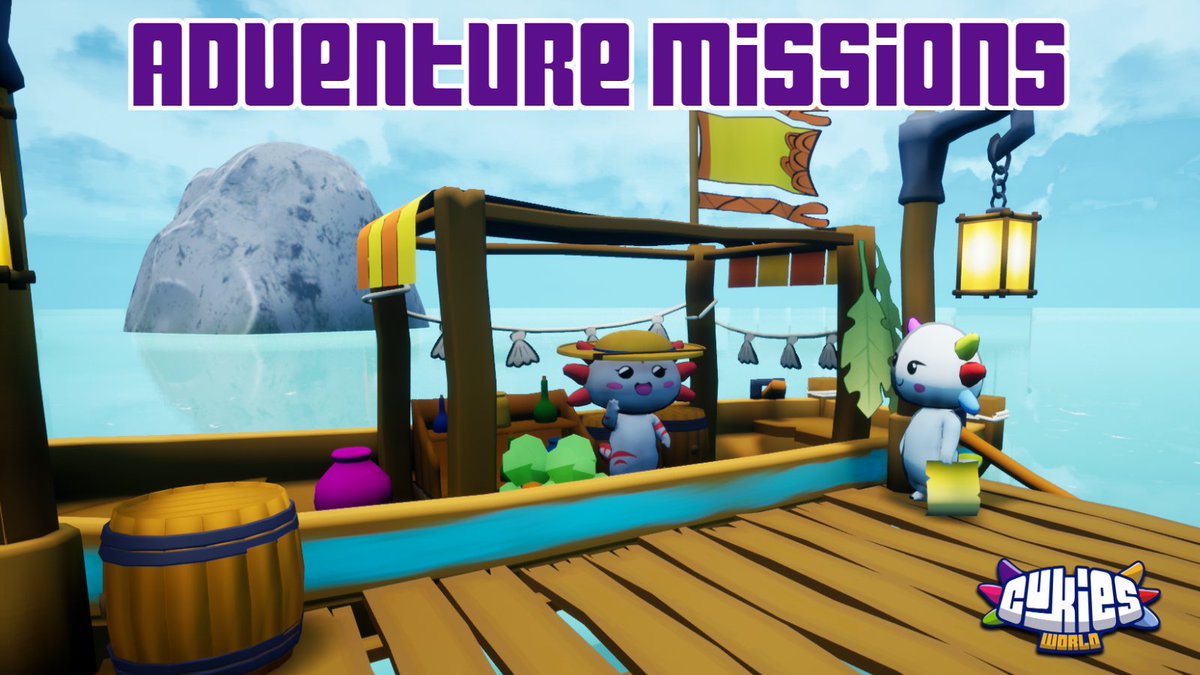 cukiesworld's tweet photo. 🌴In adventure missions, Cukies will gain experience to level up their skills, learning new abilities and mechanics, making them more productive.🔝

At the same time, you will learn more about the history of the Cukies.📜

#playandearn #TRX #BSC #BSCGems https://t.co/sToOTlYN9p
