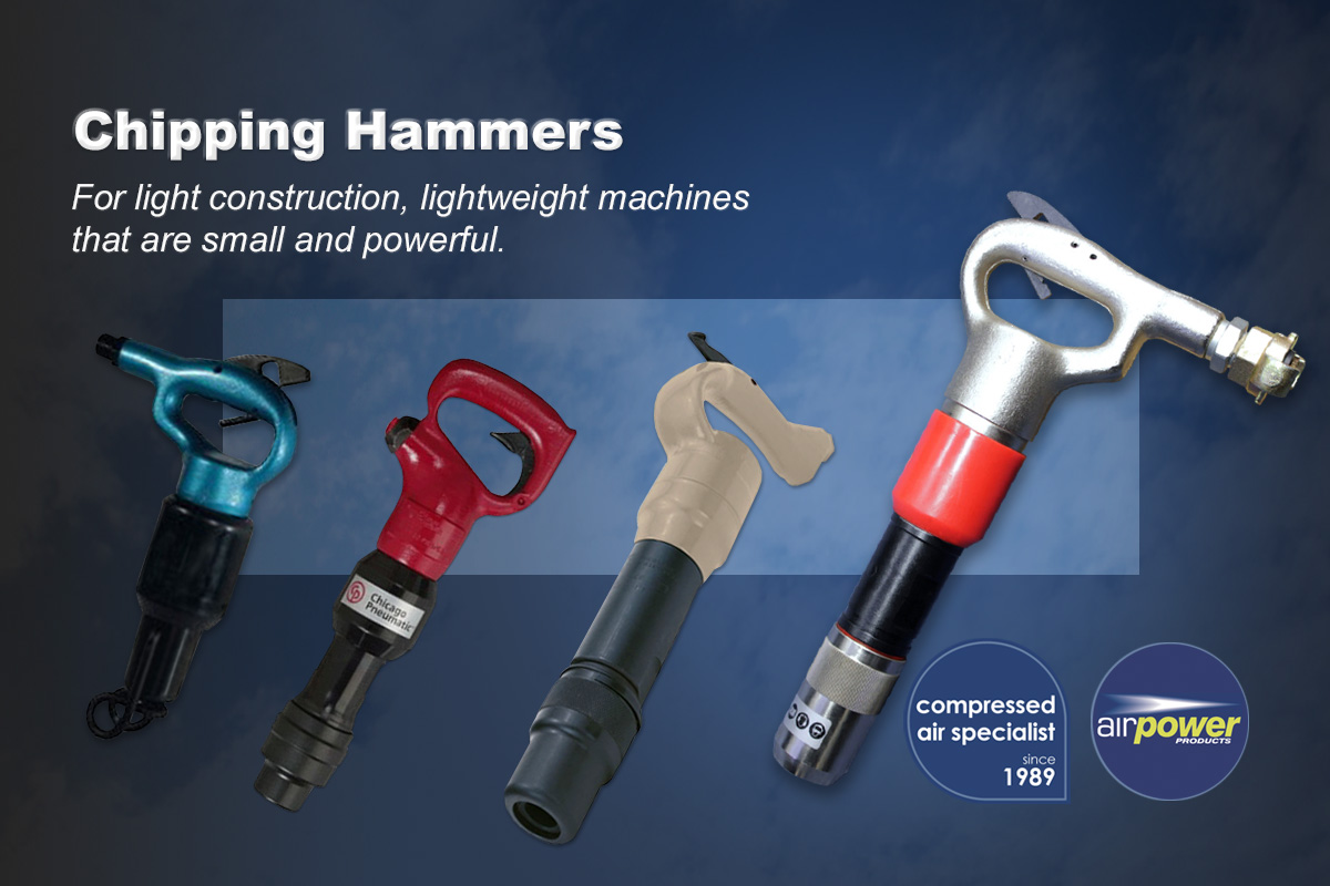 Chipping hammers for the light construction &amp; demolition jobs, chipping hammers are lightweight machines that are small, but powerful for hire and sale.  #chippinghammer #civilengineering #engineering #construction airpowerproducts.co.uk/product-catego…