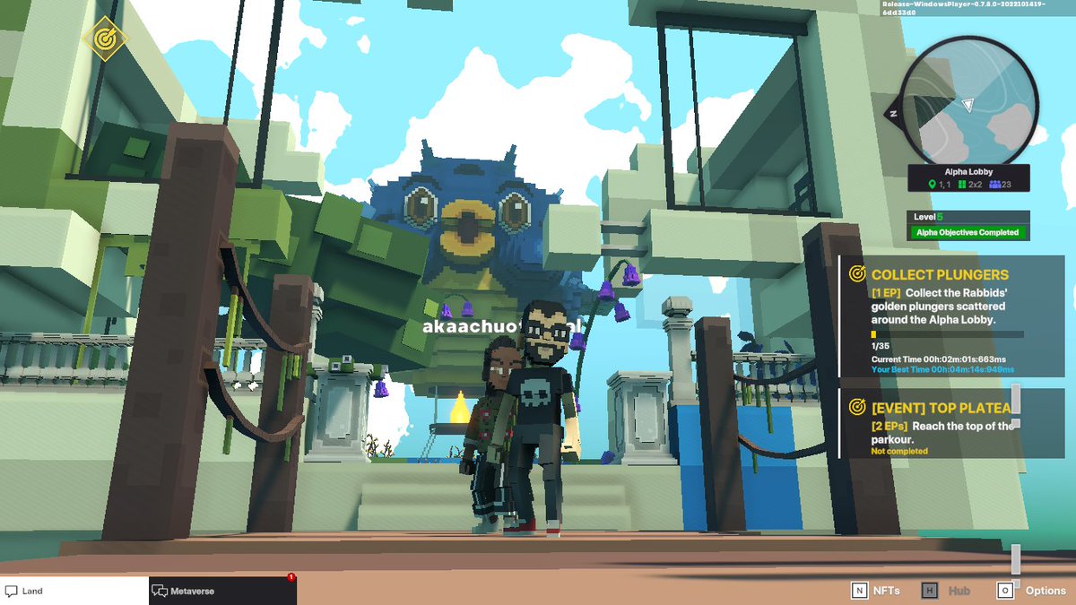 hussein97m's tweet photo. @TheSandboxGame I just participated in the #SandboxAlphaS3Giveaway for a chance to win 500 SAND! Here is my favorite air balloon, check out my screenshot below!
👇

 say hi from here with my blue fish balloon! https://t.co/gl0XmMIsrB