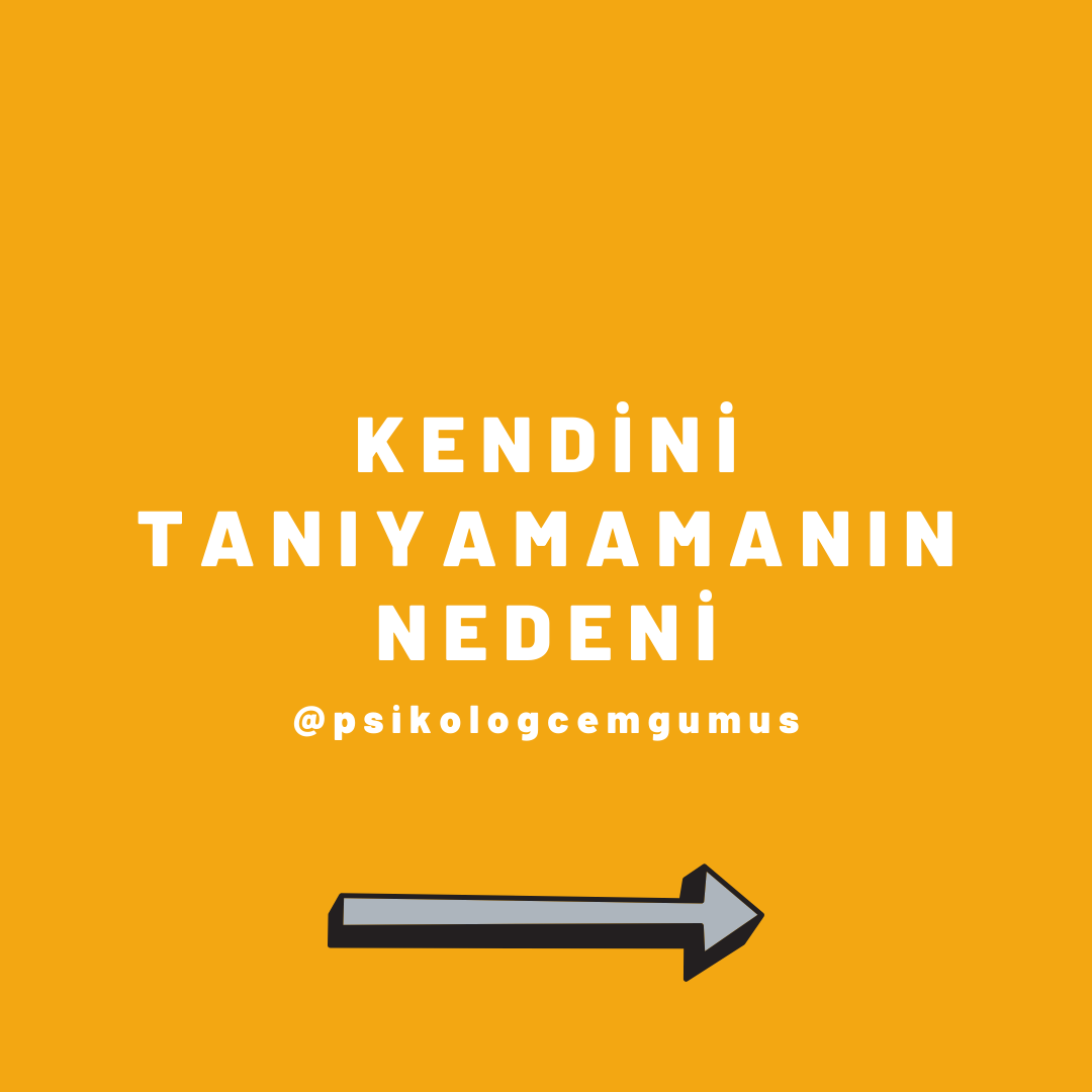 PskCemGumus's tweet photo. KENDİNİ TANIYAMAMANIN NEDENİ https://t.co/51qr9VwVWZ