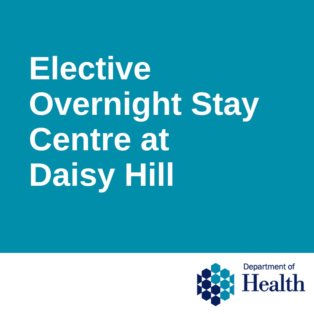Contrary to BBCNI reports today, no decision has been announced on the future of emergency general surgery at Daisy Hill Hospital. Nor has any decision been taken. Today’s announcement is about establishing an Elective Overnight Stay Centre at Daisy Hill.