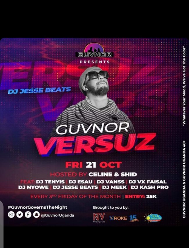 Jessybeats🌏 (@djjessybeats) on Twitter photo This Friday ,will be lighting up the versus ting <a href="/GuvnorUganda/">Guvnor Uganda</a> <a href="/CapitalFMUganda/">Capital FM Uganda</a>
🔥🔥🔥🔥🔥🔥🚨 This Friday ,will be lighting up the versus ting <a href="/GuvnorUganda/">Guvnor Uganda</a> <a href="/CapitalFMUganda/">Capital FM Uganda</a>
🔥🔥🔥🔥🔥🔥🚨