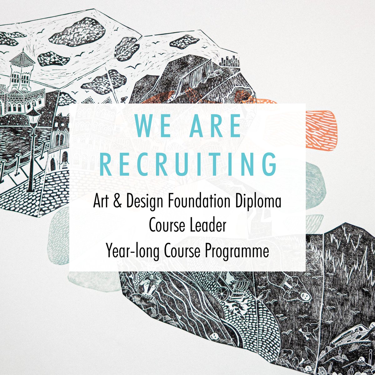 ✨ We are currently recruiting for a Course Leader for our Foundation Course!

👉 Visit our website for full details and how to apply! Closing date is Sunday 13th November 2022.