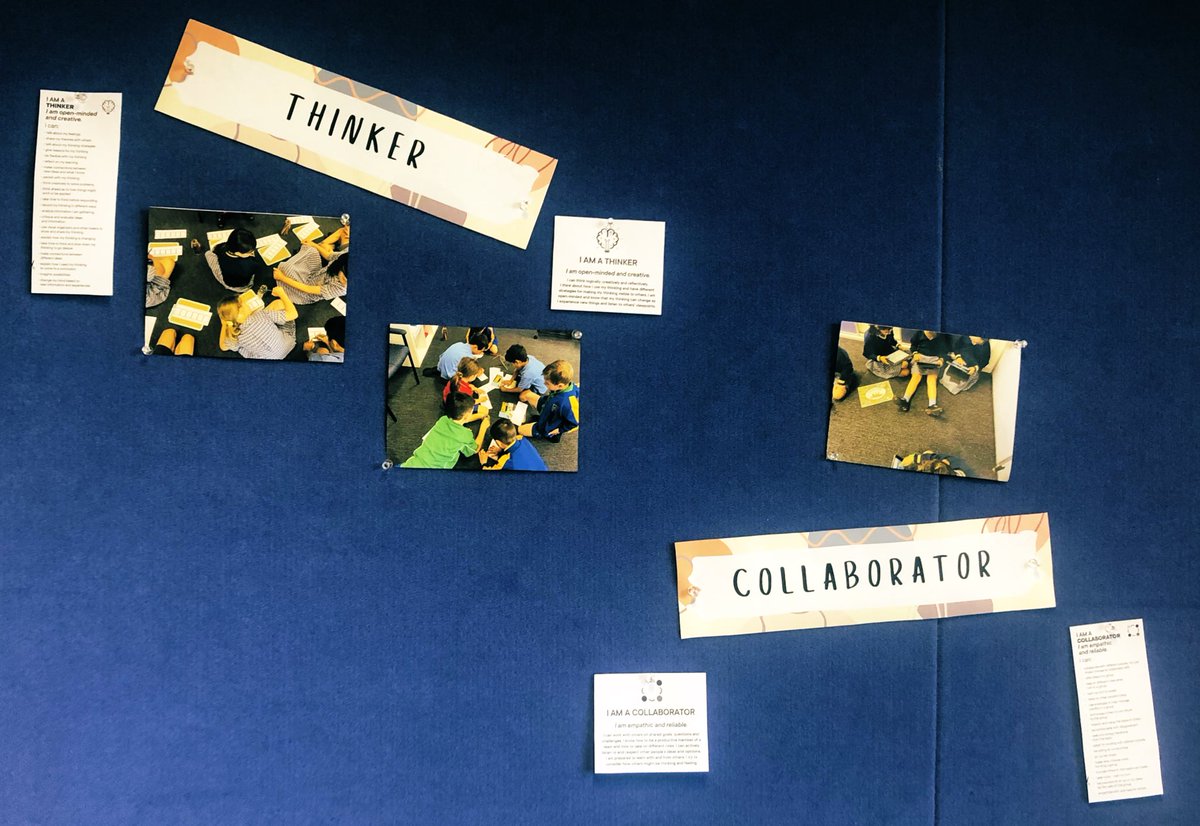 MasielloMiss's tweet photo. Celebrating the #learningassets of our @olgstaff students as they embark on on a shared #inquiry journey. I love capturing the skills in action as it’s such an important part of the #makingmeaning process - can’t wait to keep adding 📸 to the display of our clever kids! https://t.co/JjLxFLQdGU