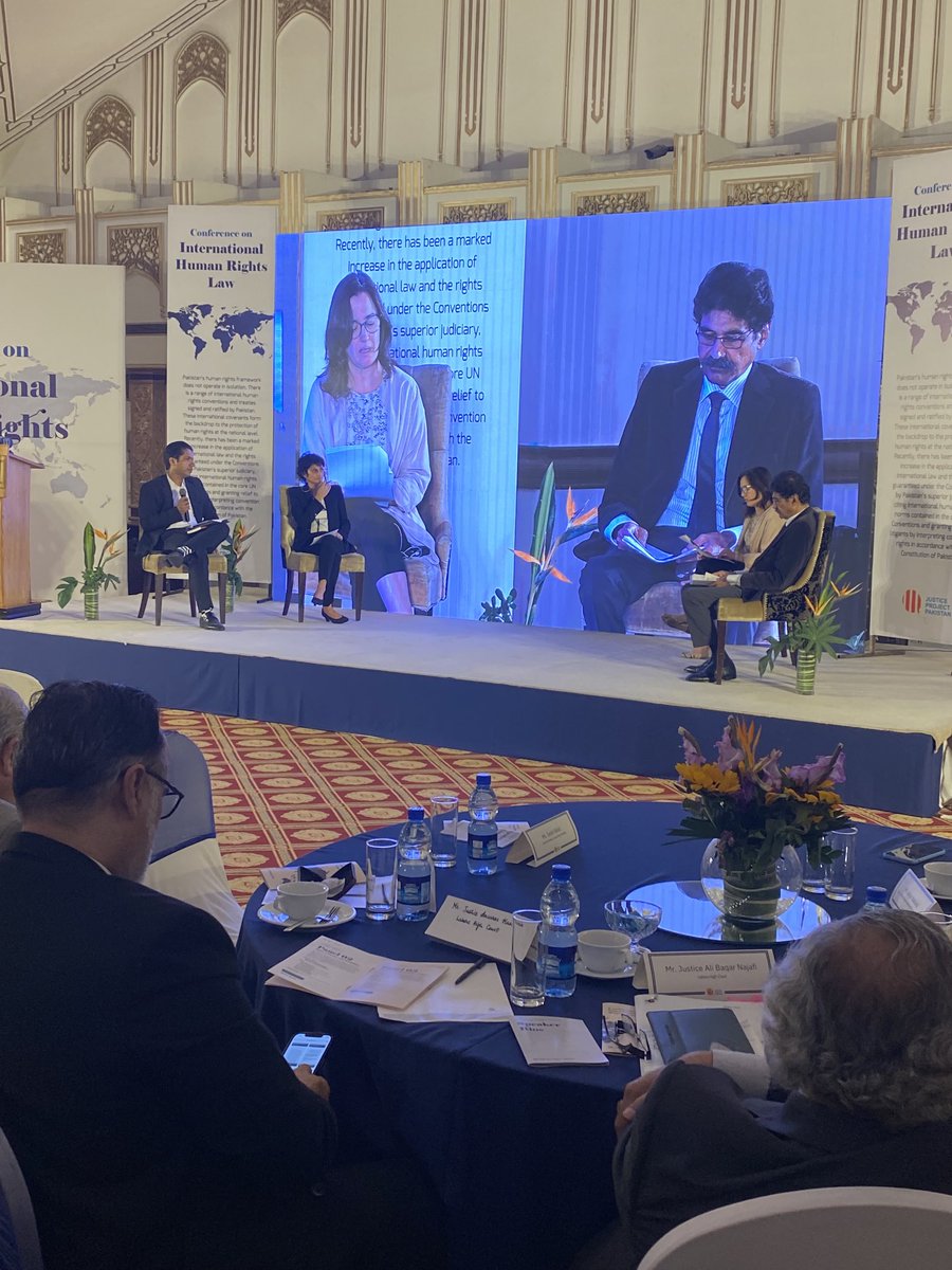 valekhan's tweet photo. Insightful conf on Human Rights Law organized by ⁦@JusticeProject_⁩ in collaboration with ⁦@AusHCPak⁩ ⁦@DutchMFA⁩ ⁦@PchrOfficial⁩ ⁦@rsilpak⁩ &amp; ⁦@gdpakistan⁩ #pretrial &amp; #posttrial detention https://t.co/XAweTyvE4S
