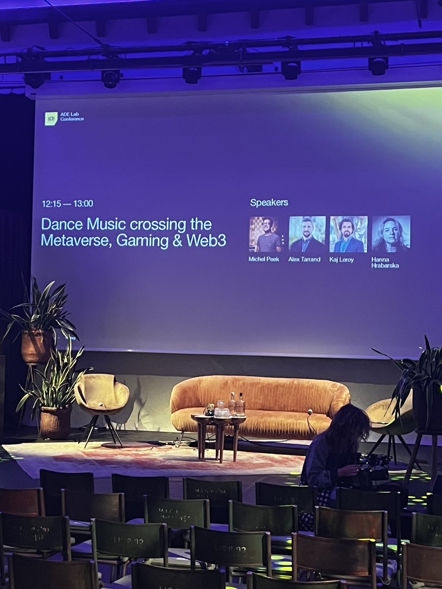 biddsonxrpl's tweet photo. We are ready @ADE_NL!

Honoured to be standing next to @Armada and @styngr during this great panel. https://t.co/jLsz3TPPAL