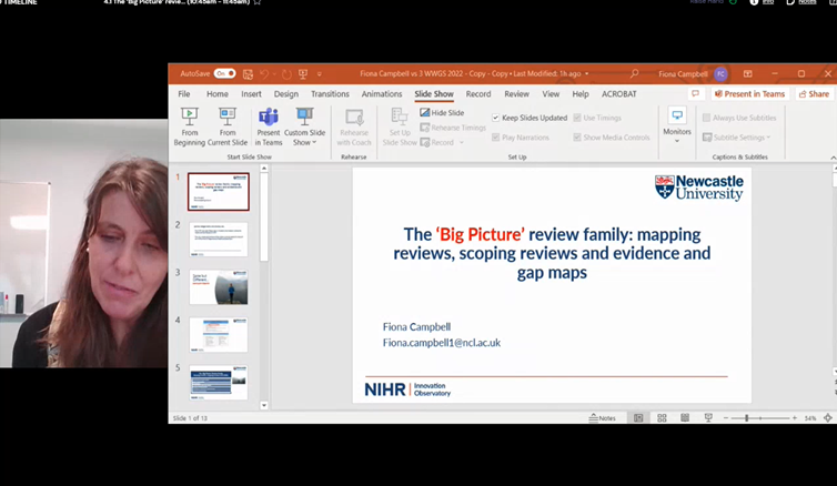 jog13.bsky.social (@jog13) on Twitter photo Excited to hear <a href="/FionaBell19/">Fiona Campbell</a> speak at #WWGS2022 in the session 'The ‘Big Picture’ review family: mapping reviews, scoping reviews and evidence and gap maps' with <a href="/ATricco/">Dr. Andrea C. Tricco</a> <a href="/Daniellep89/">Dr Danielle Pollock</a> <a href="/AshritaSaran/">Ashritta Saran</a> <a href="/Hanan2000Khalil/">Hanan Khalil</a>
It's on now you can join here campbell.eventsair.com/wwgs/wwgsreg/S… Excited to hear <a href="/FionaBell19/">Fiona Campbell</a> speak at #WWGS2022 in the session 'The ‘Big Picture’ review family: mapping reviews, scoping reviews and evidence and gap maps' with <a href="/ATricco/">Dr. Andrea C. Tricco</a> <a href="/Daniellep89/">Dr Danielle Pollock</a> <a href="/AshritaSaran/">Ashritta Saran</a> <a href="/Hanan2000Khalil/">Hanan Khalil</a>
It's on now you can join here campbell.eventsair.com/wwgs/wwgsreg/S…