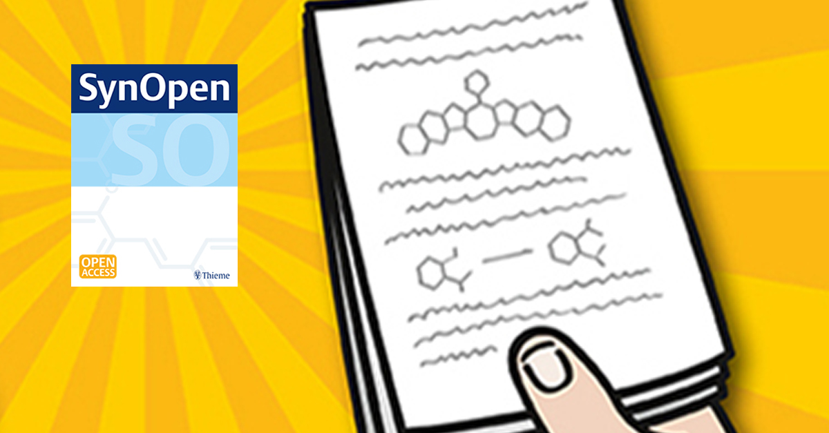 thiemechemistry's tweet photo. ๐ขCALL FOR PAPERS
Our upcoming #SynOpen #clickchemistry special topic is open for submissions! Articles highlighting recent innovation of #clickreactions in medicinal chemistry, material science and drug discovery are welcome.
More info here ๐ https://t.co/mEMiydhBD1
#ChemNobel https://t.co/YFgJ4AZJxK