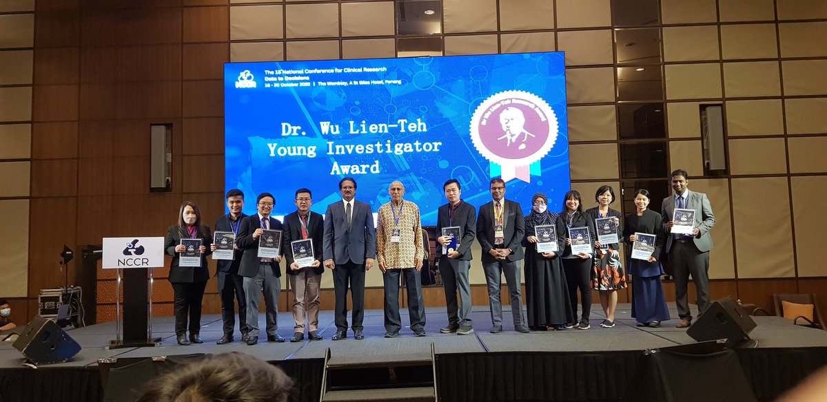 #Congratulations to all of the #winners of the Dr. Wu Lien-Teh Research Award in #NCCR2022.
#YIA #clinicalresearch #YoungScientist