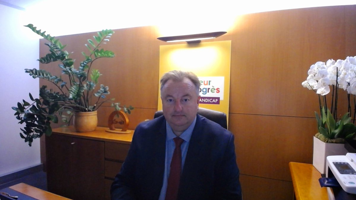 ROTH_CFECGC's tweet photo. Merci @olivierdussopt pour sa présence  enquête @Agefiph_  @IfopOpinion, j’invite tous les acteurs de l’emploi, de la formation, de l’entreprise et de la santé au travail à se saisir de la SEEPH 2022 pour faire du plein emploi des personnes en situation de handicap une réalité ! https://t.co/7FkBqcnRf5
