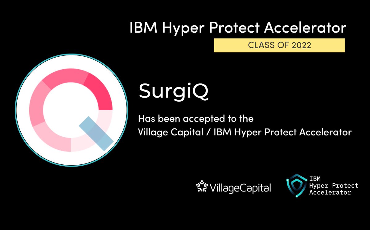ECHAlliance's tweet photo. ECHAlliance member @SurgiQ has been selected by IBM and @villagecapital for the Hyper Protect Accelerator. The company will be able to leverage IBM’s secure Cloud to provide its solutions for healthcare resource optimization: https://t.co/HA0x83EF0j
-
#SurgiQ #IBM #HyperProtect https://t.co/1LIe6nDHRC