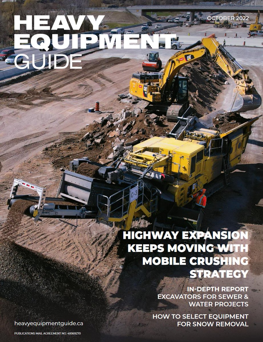 HeavyEquipmentGuide (@heavyequipguide) on Twitter photo Check out the <a href="/Keestrack1/">Keestrack Group</a> R6 impact crusher and S5 stacker on the cover of Heavy Equipment Guide ⬇️⬇️⬇️
Read the full issue of the magazine online for free at the link below!
bit.ly/3S8uiyB
#equipment #construction #heavyequipment Check out the <a href="/Keestrack1/">Keestrack Group</a> R6 impact crusher and S5 stacker on the cover of Heavy Equipment Guide ⬇️⬇️⬇️
Read the full issue of the magazine online for free at the link below!
bit.ly/3S8uiyB
#equipment #construction #heavyequipment