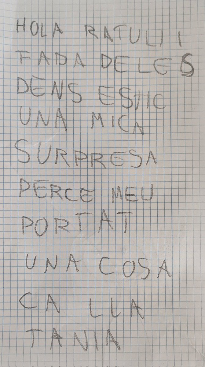 albasatorres's tweet photo. si el ratolí de les dents és un inepte i cutreja se li fa saber ✊🏼✊🏼✊🏼
no dubteu que d'aquí 4 dies estarà fent tuits, menuda ella https://t.co/TQsKYOGERq