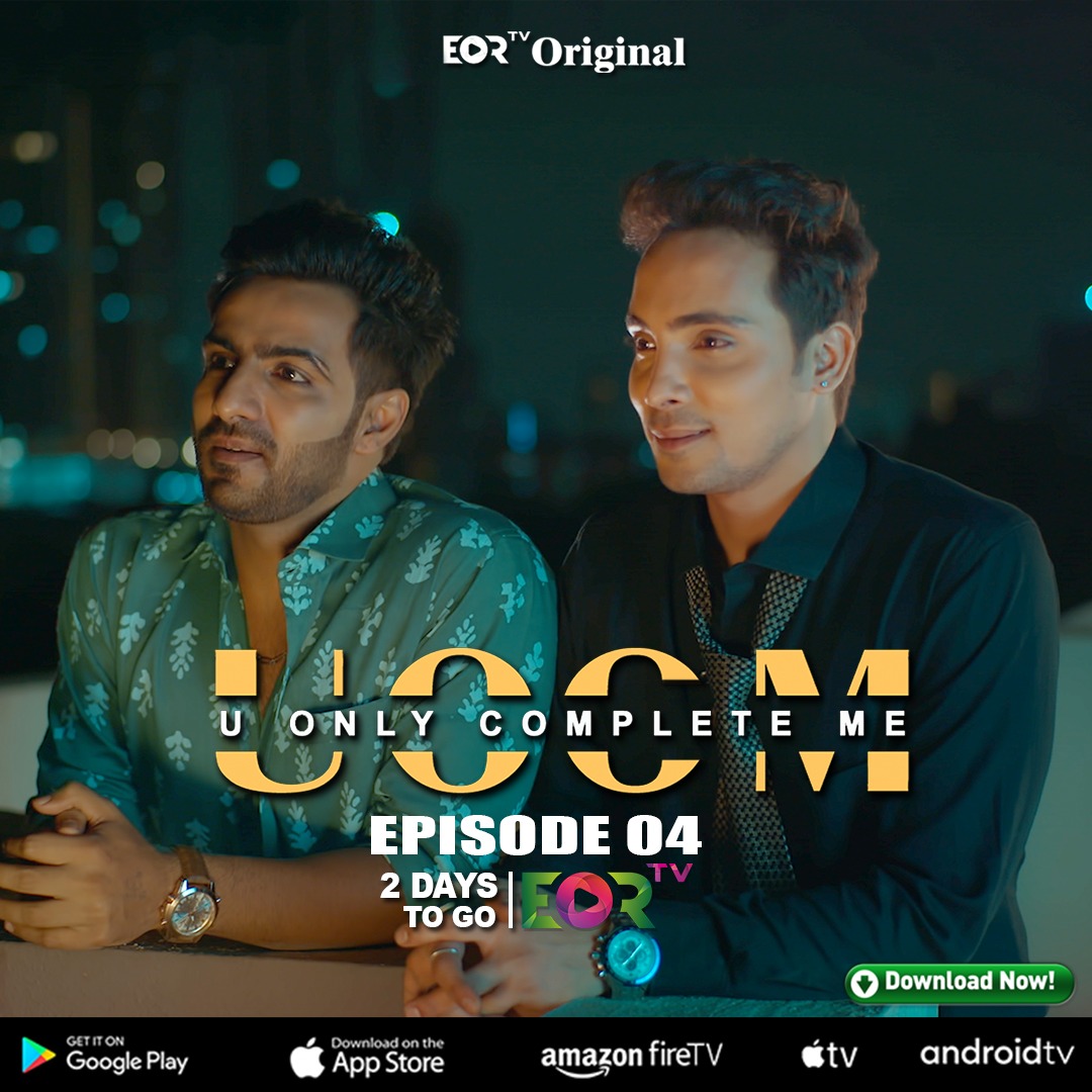 EortvMedia's tweet photo. Just 2 days to go for U Only Complete Me Episode 4 to release on EORTV app.
Visit: https://t.co/yzBqTsQ7Ma
.
.
.
.
#UOnlyCompleteMe #bisexualseries #bisexuality #watchonlinewebseries #loveislove #onlinewebseries #bisexualseries #AliaBhatt #KaranJohar #PathaanTeaser #Pathaan https://t.co/ZXLTLdCZlp