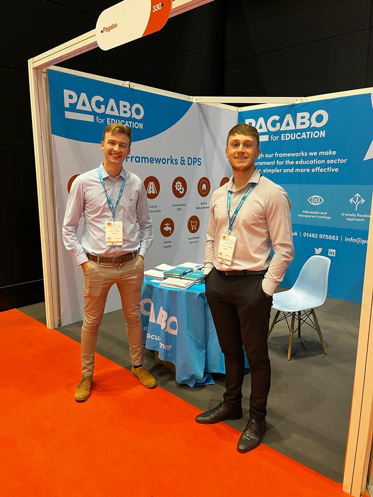 It's day 2 at @EduEstates and the boys are back in town! Jason Stapley, Sam Schofield and Ben Mackay will be available to talk through our frameworks and all things procurement. Come and meet the team at stand 330 👋