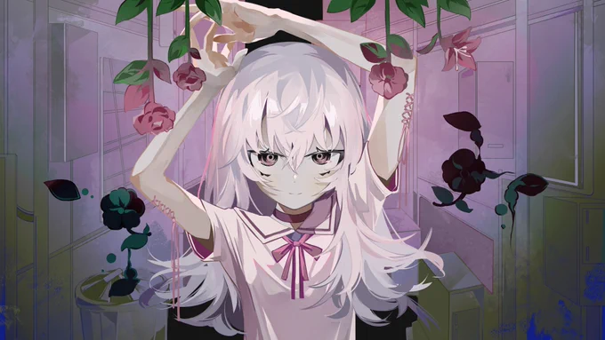 メルヘンを殺さないで-ive feat.星界イラストのお手伝いしました。よろしくお願いします!  