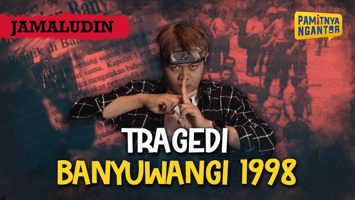 PamitnyaNgantor's tweet image. Ssalah satu sejarah kelam di Indonesia ini sangat mengerikan. Banyak yang belum tau tentang kisah ini
Tonton di sini youtu.be/_fM2Z7b7aIc
@NopalGembul di #pamitnyangantor